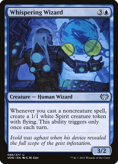 Whispering Wizard - Innistrad: Crimson Vow Magic card