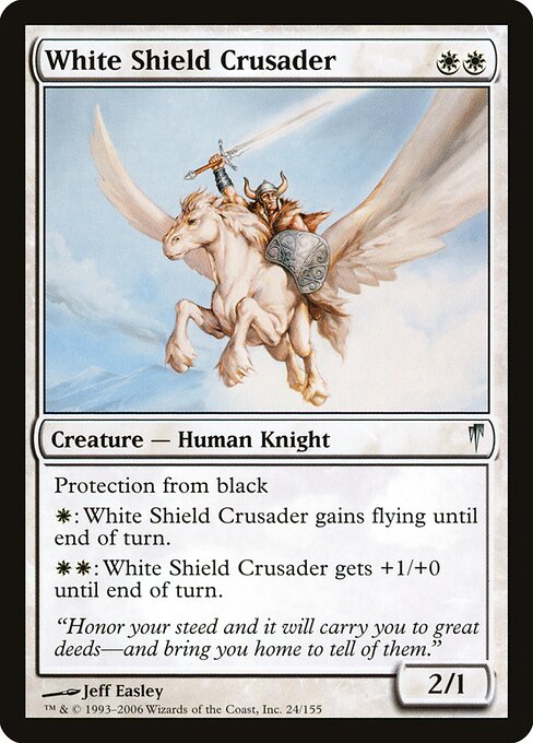 White Shield Crusader - Coldsnap Magic card