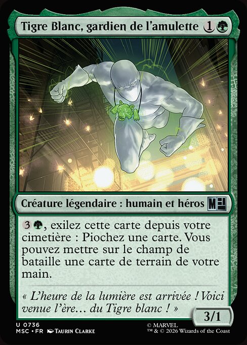 White Tiger, Amulet Keeper