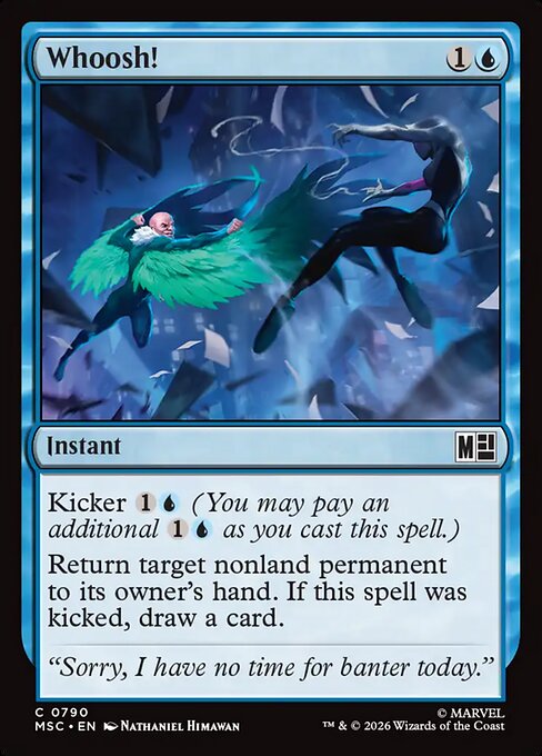 Whoosh! - Marvel Super Heroes Commander Magic card