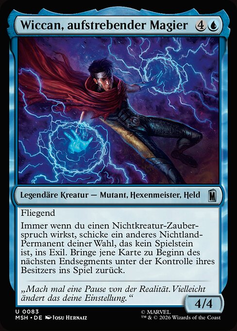 Wiccan, Rising Magician
