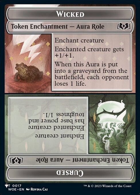 Wicked // Cursed - The List Magic card