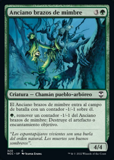 Doyen aux rameaux d'osier (Wickerbough Elder) - New Capenna Commander (#320) - Illustrated by Jesper Ejsing - Magic: The Gathering Card
