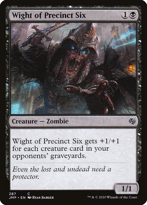 Wight of Precinct Six - Jumpstart Magic card