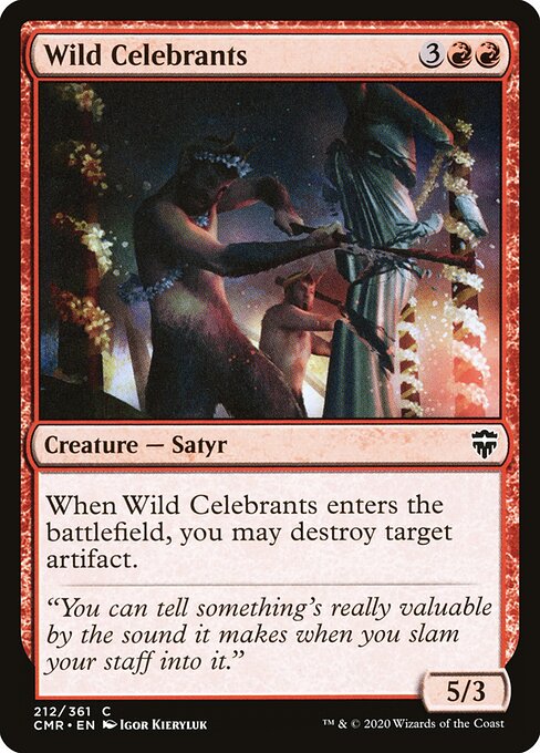 Wild Celebrants - Commander Legends Magic card