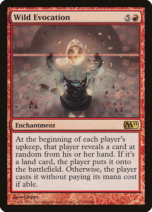 Wild Evocation - Magic 2011 Magic card