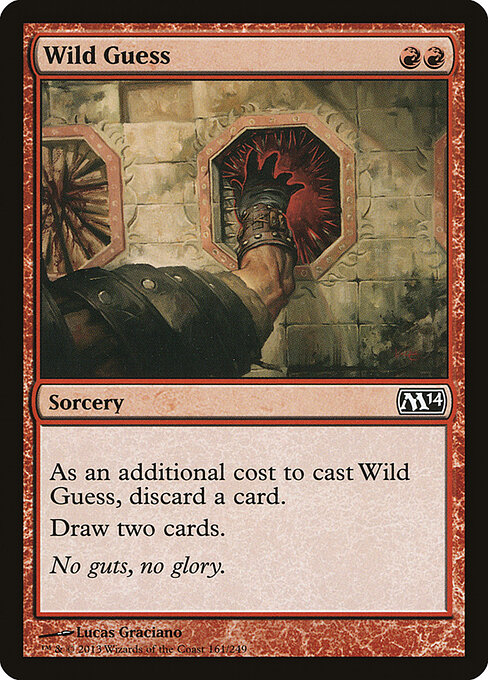 Wild Guess - Magic 2014 Magic card