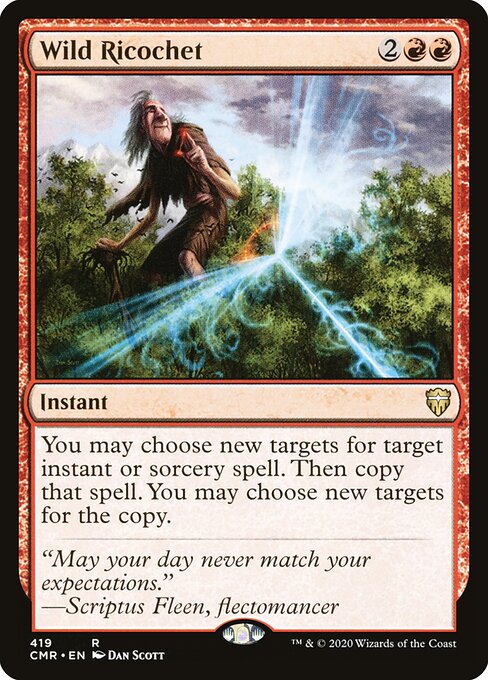 Wild Ricochet - Commander Legends Magic card