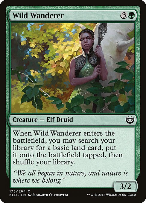 Wild Wanderer - Kaladesh Magic card