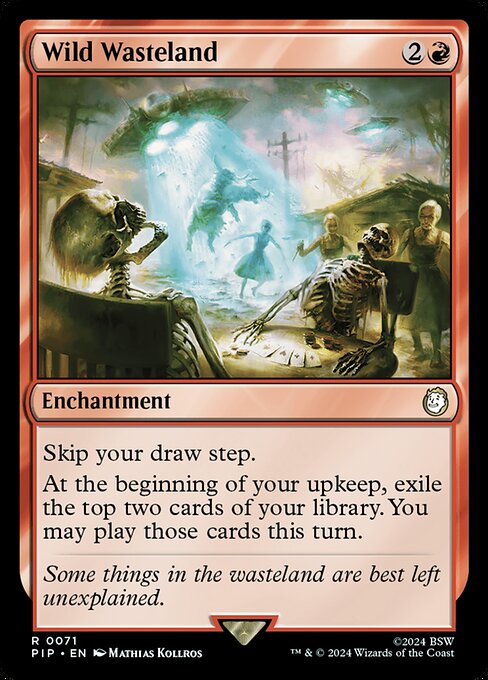 Wild Wasteland - Fallout Magic card