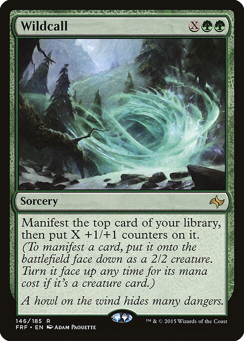 Wildcall - Fate Reforged Magic card