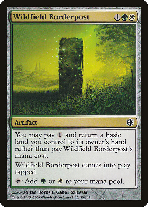 Wildfield Borderpost - Alara Reborn Magic card