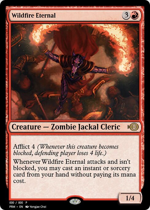 Wildfire Eternal - Magic Online Promos (#64989) - Illustrated by Yongjae Choi - Magic: The Gathering Card