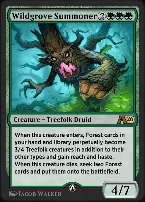 Wildgrove Summoner - Alchemy: Lorwyn Eclipsed Magic card