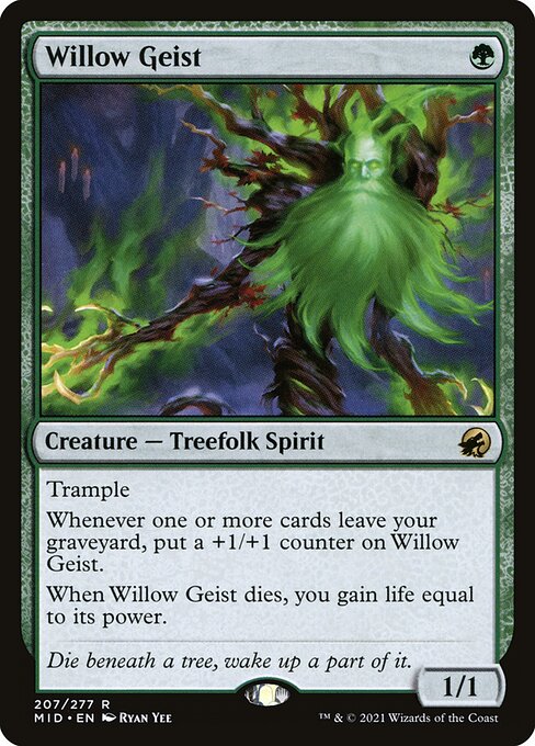 Willow Geist - Innistrad: Midnight Hunt Magic card