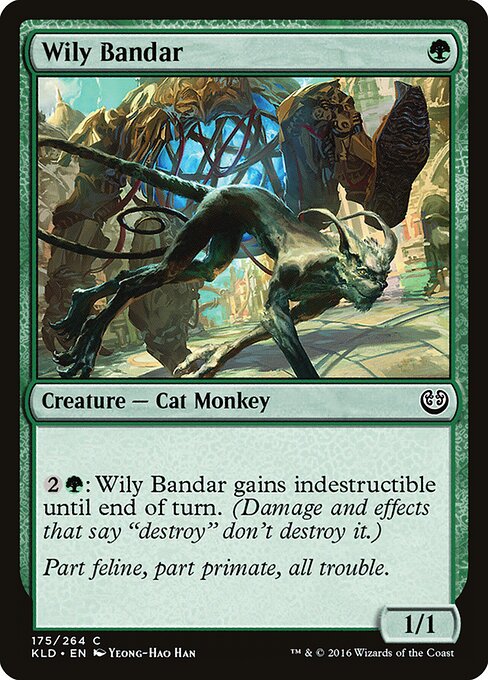 Wily Bandar - Kaladesh Magic card