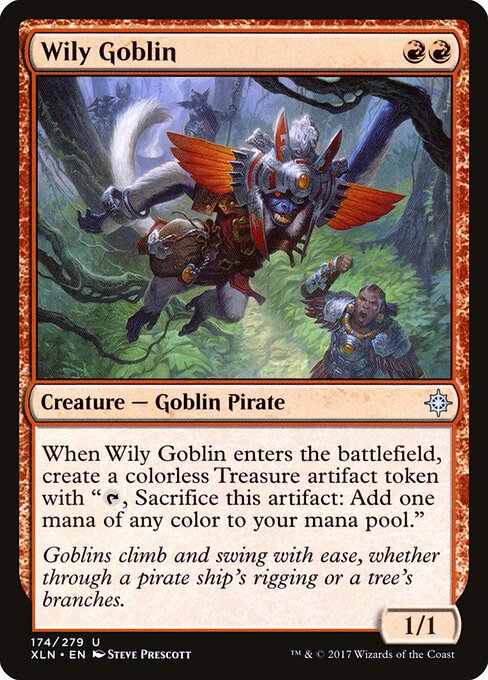 Wily Goblin - Ixalan Magic card