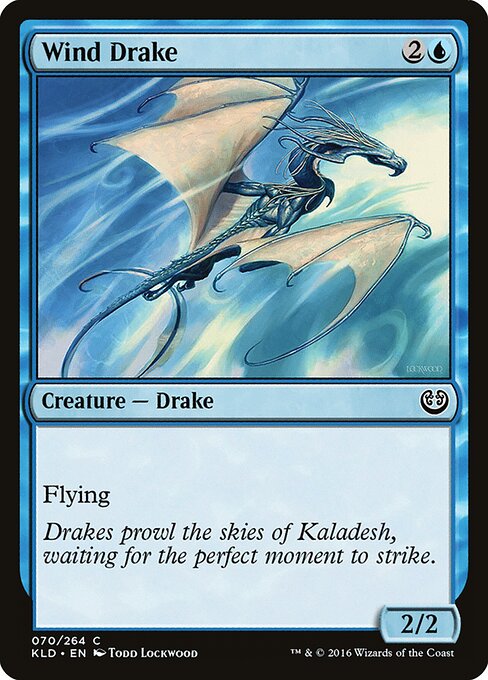 Wind Drake - Kaladesh Magic card