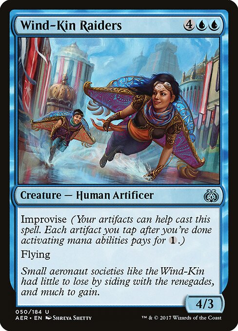 Wind-Kin Raiders - Aether Revolt Magic card