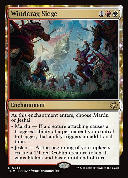 Windcrag Siege - Tarkir: Dragonstorm Magic card