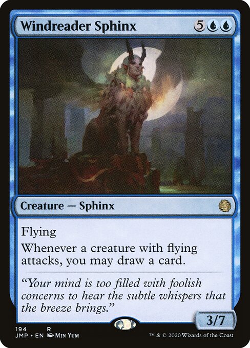 Windreader Sphinx - Jumpstart Magic card