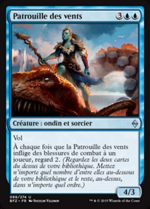 Windgleiter-Patrouille (Windrider Patrol) - Battle for Zendikar (#89) - Illustrated by Svetlin Velinov - Magic: The Gathering Card