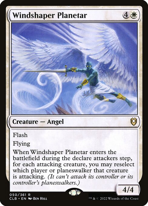 Windshaper Planetar - Commander Legends: Battle for Baldur's Gate Magic card