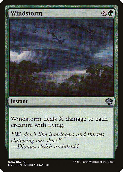 Windstorm - Duel Decks Anthology: Garruk vs. Liliana Magic card