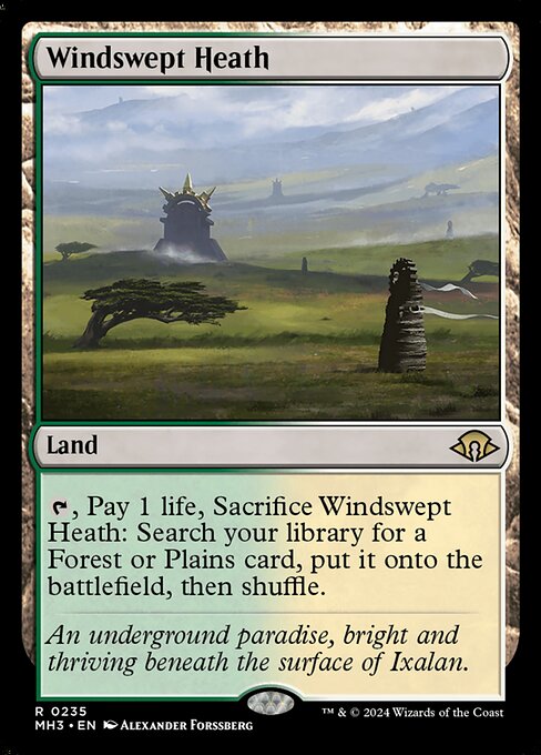 Windswept Heath - Modern Horizons 3 Magic card