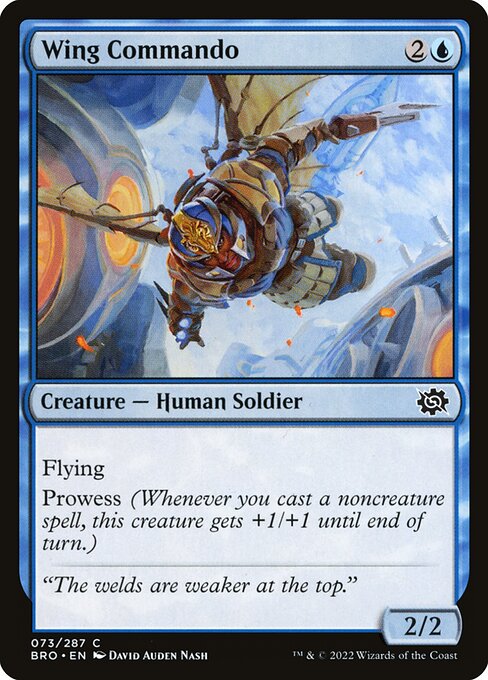 Wing Commando - The Brothers' War Magic card