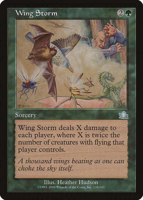 Wing Storm - Prophecy Magic card