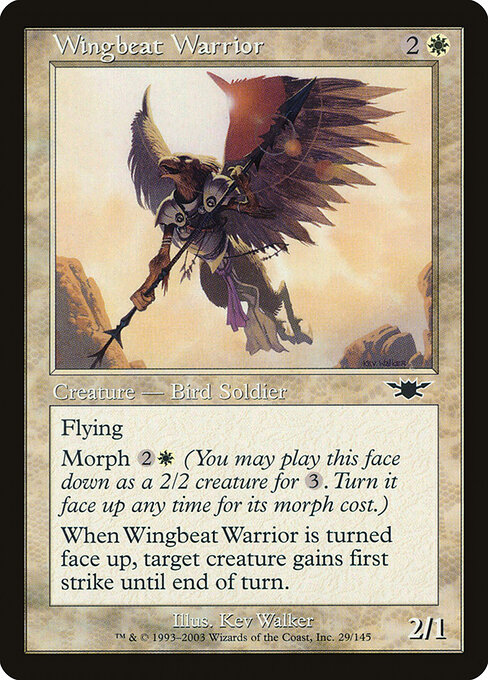 Wingbeat Warrior - Legions Magic card