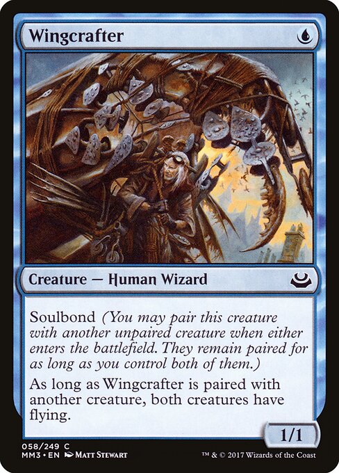 Wingcrafter - Modern Masters 2017 Magic card
