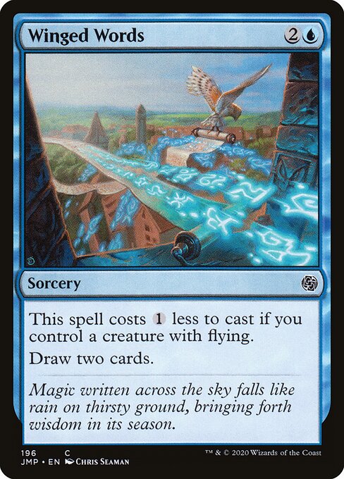 Winged Words - Jumpstart Magic card
