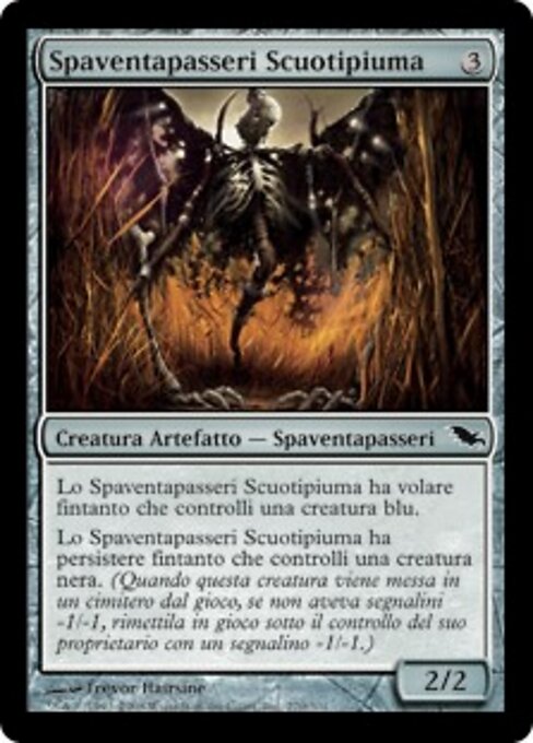 Flügelrassel-Vogelscheuche (Wingrattle Scarecrow) - Shadowmoor (#270) - Illustrated by Trevor Hairsine - Magic: The Gathering Card