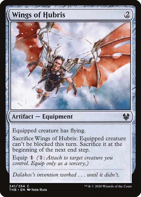 Wings of Hubris - Theros Beyond Death Magic card
