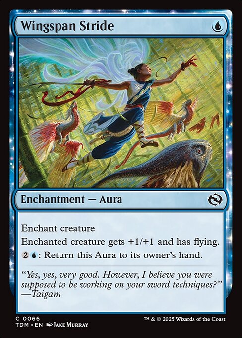 Wingspan Stride - Tarkir: Dragonstorm Magic card