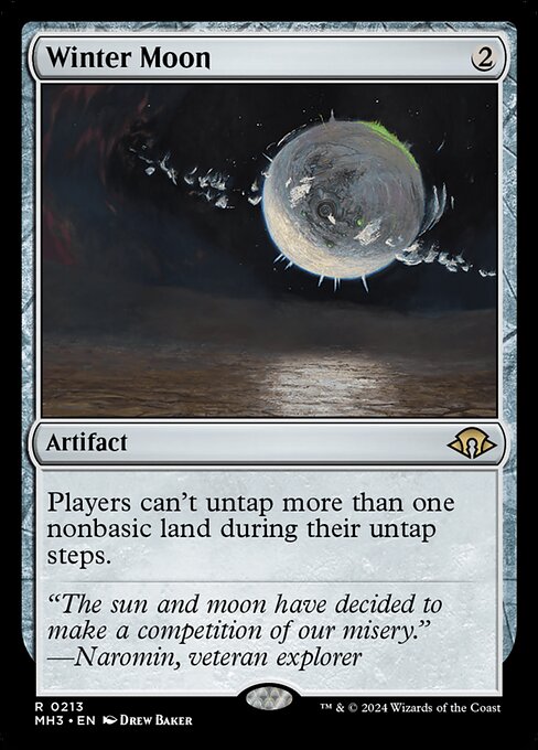 Winter Moon - Modern Horizons 3 Magic card