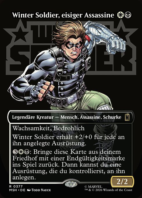 Winter Soldier, Icy Assassin