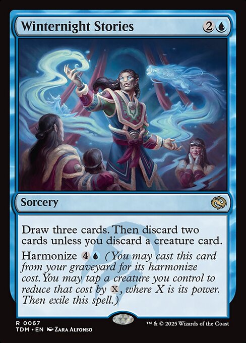 Winternight Stories - Tarkir: Dragonstorm Magic card