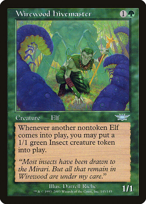 Wirewood Hivemaster - Legions Magic card