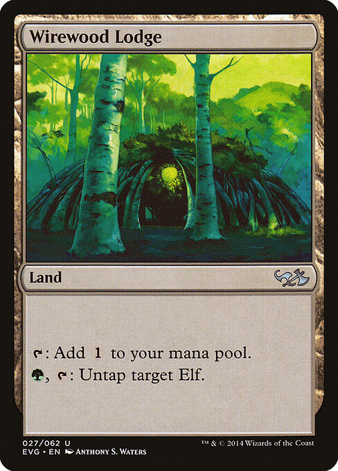 Wirewood Lodge - Duel Decks Anthology: Elves vs. Goblins Magic card