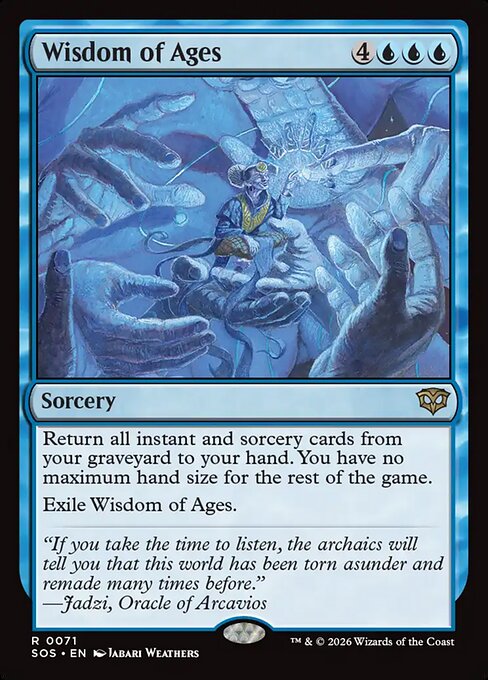 Wisdom of Ages - Secrets of Strixhaven Magic card