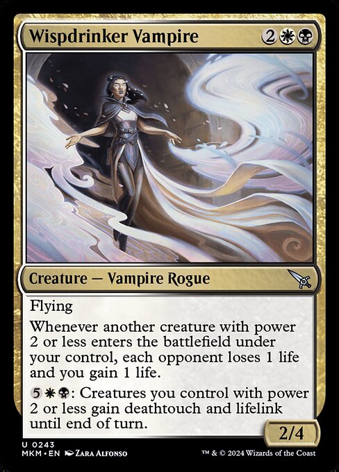 Wispdrinker Vampire - Murders at Karlov Manor Magic card