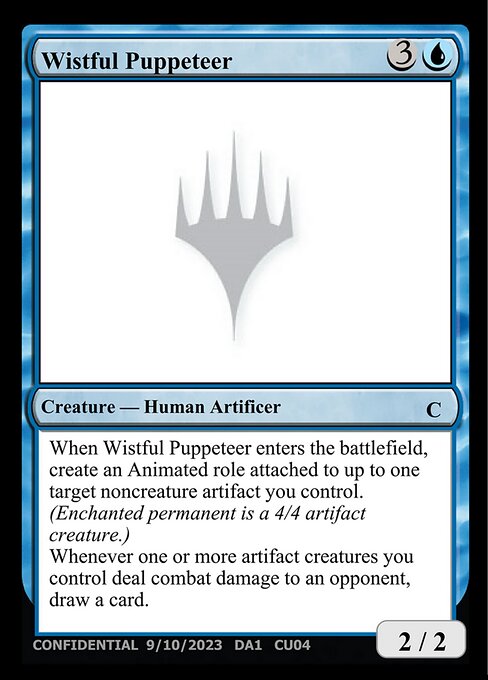 Wistful Puppeteer - Unknown Event Magic card