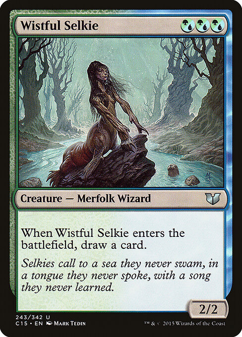 Wistful Selkie - Commander 2015 Magic card