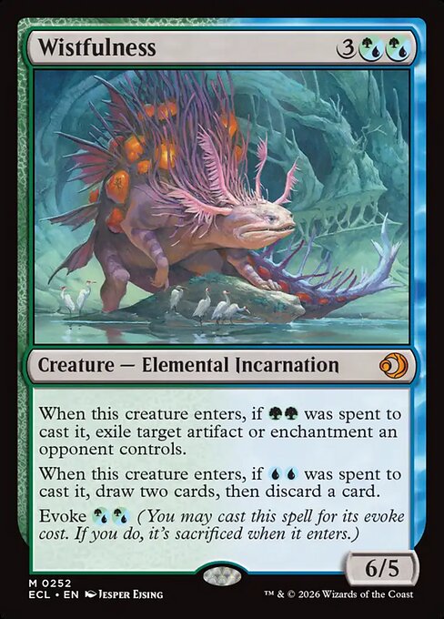 Wistfulness - Lorwyn Eclipsed Magic card