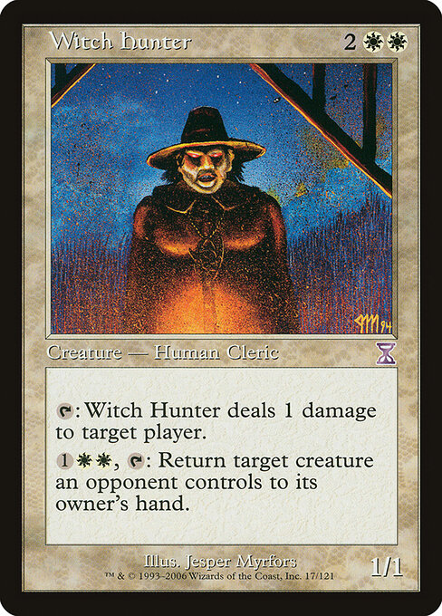 Witch Hunter - Time Spiral Timeshifted Magic card