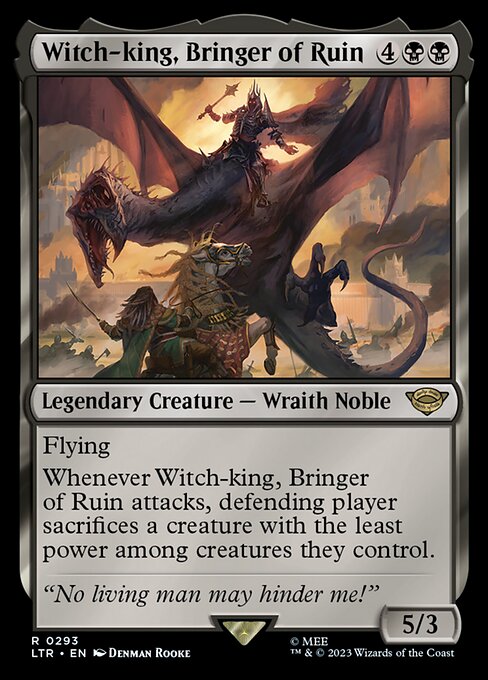 Witch-king, Bringer of Ruin - The Lord of the Rings: Tales of Middle-earth Magic card