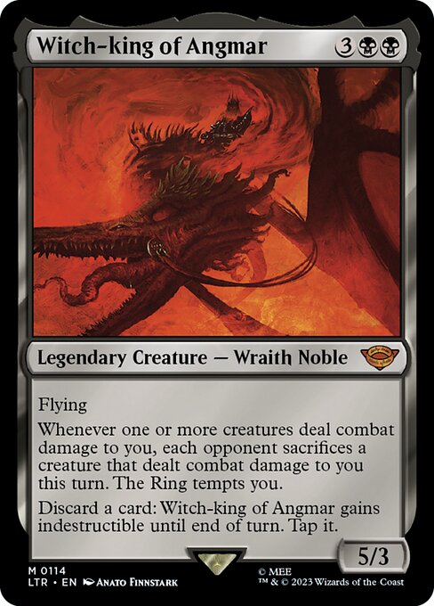 Witch-king of Angmar - The Lord of the Rings: Tales of Middle-earth Magic card
